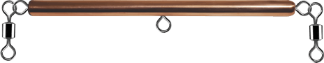 8-Inch- long-by-1/2-inch thick-original-copper-pipe-jig