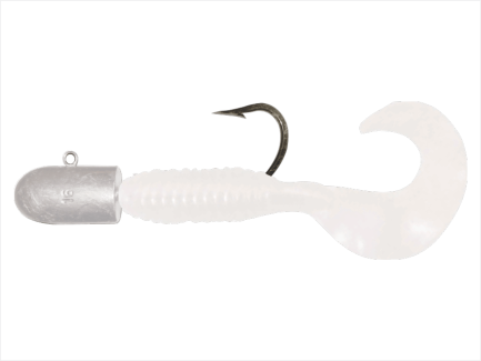 16 oz Bullet Nose Jig with 12 inch Grub