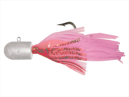 16 oz Bullet Nose Jig with Pink Skirt