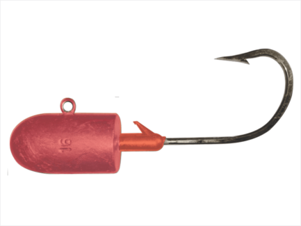 16 oz Red Bullet Nose Jig