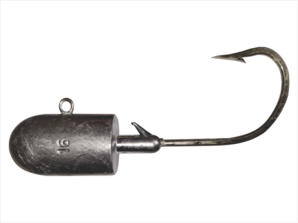 16 oz Uncoated Bullet Nose Jig