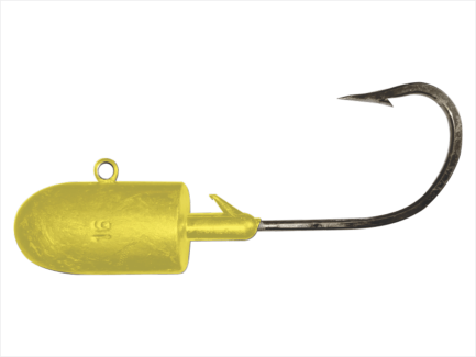 16 oz Yellow Bullet Nose Jig