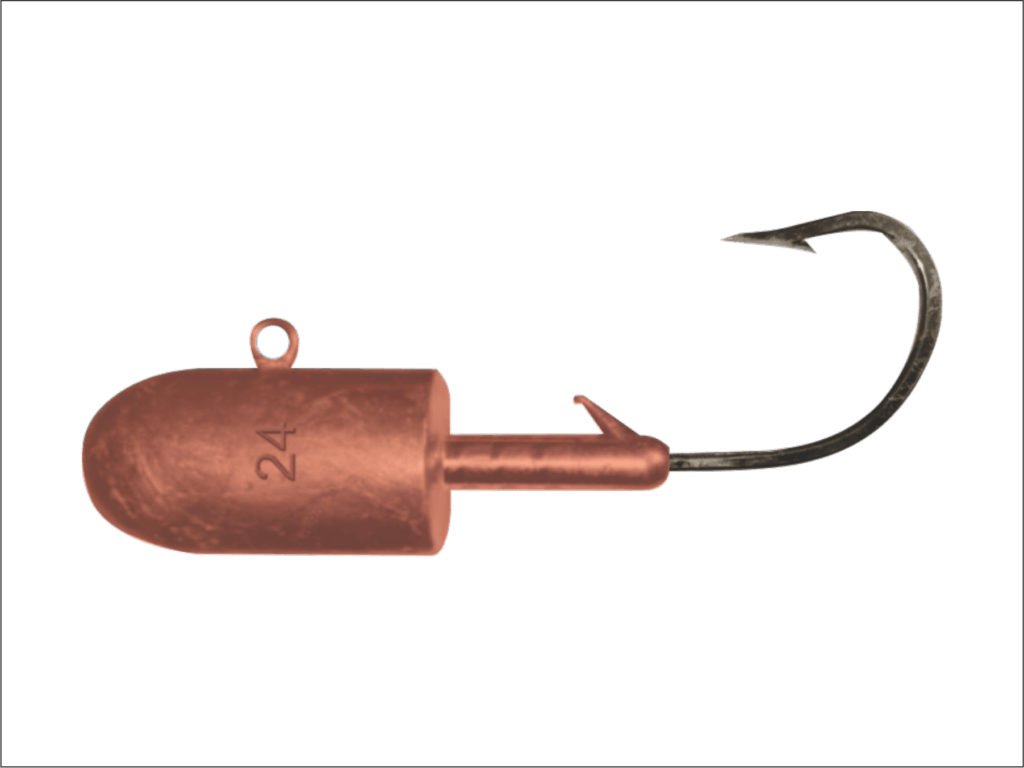 24 oz Red Bullet Nose Jig