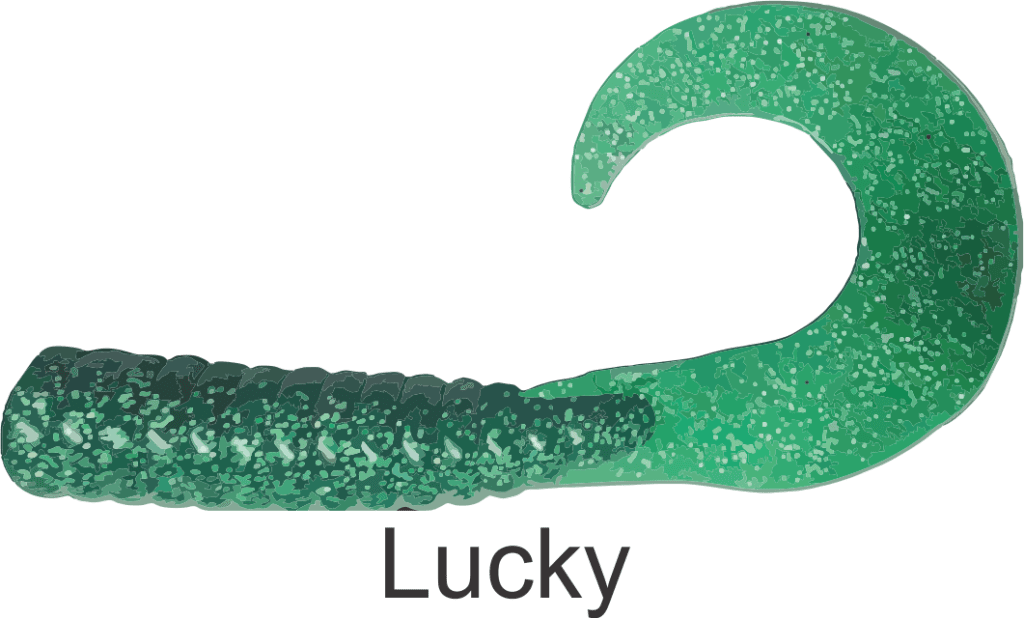 Lucky with Caption