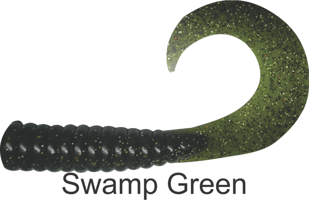 Swamp Green with Caption